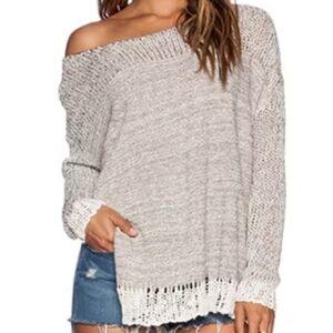 Free People Haiku Cotton Blend Pullover Top. Excellent Condition Pre-owned $128
